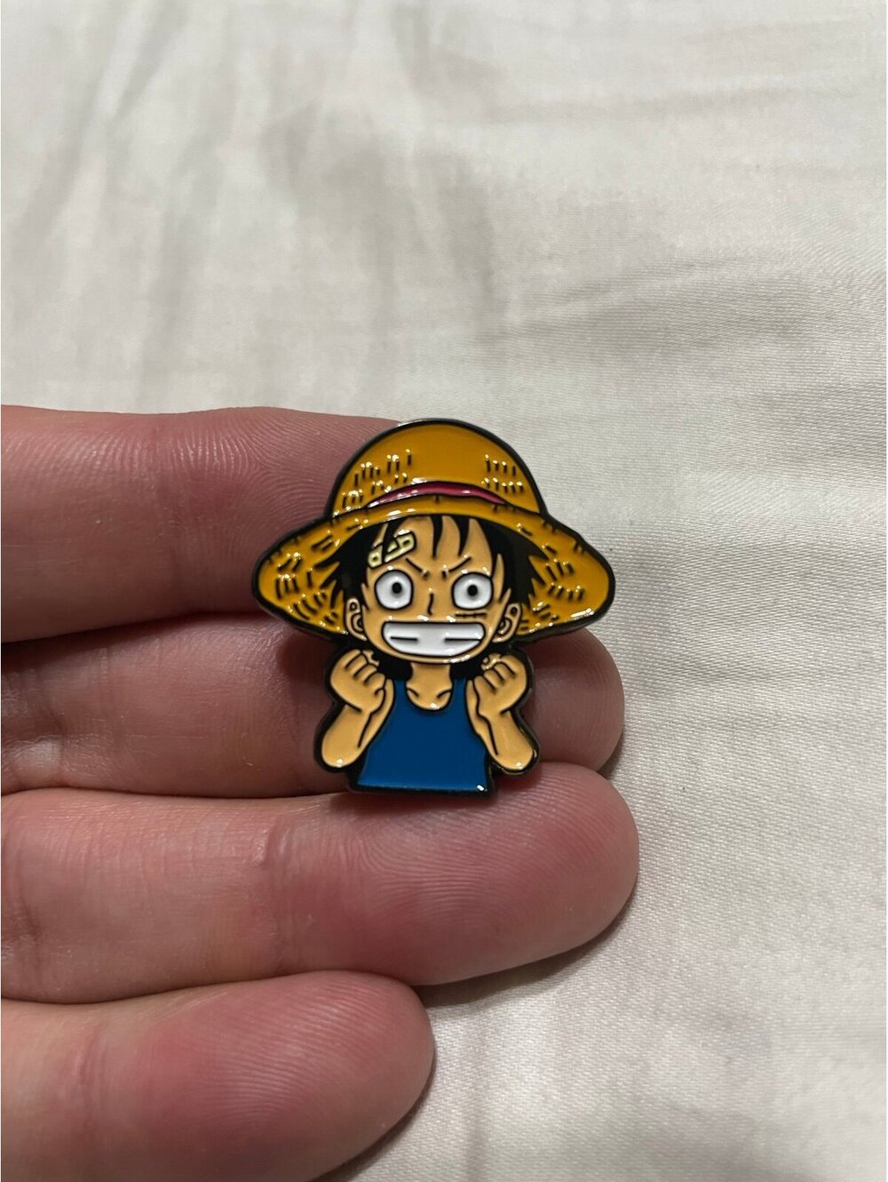 One piece luffy enamel pin brooch anime cute exclusive